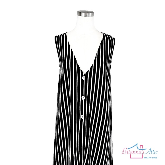 Jones New York women's black & white stripped cotton pant and blouse Size L - Picture 5 of 13